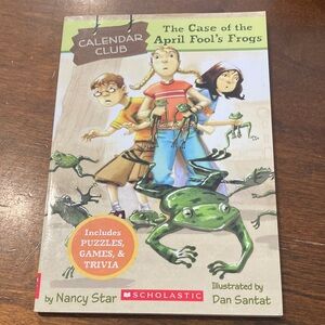 Scholastic The Case of the April Fool's Frogs